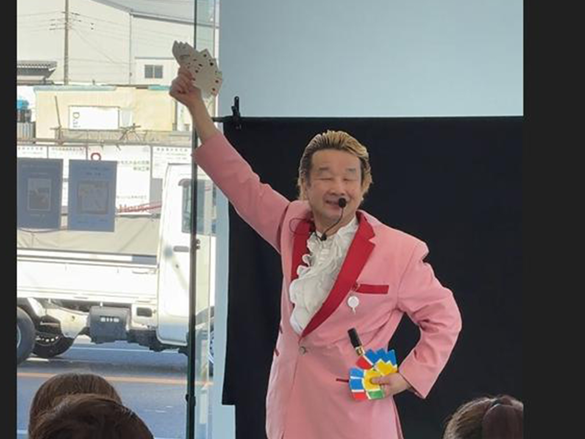 マジックショーの様子